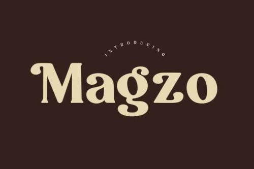 Magzo Serif Font
