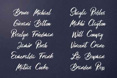 Mantrum Urban Script Font 2