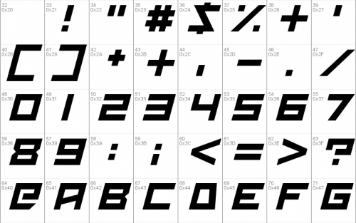 Martian Sunrise Font 2