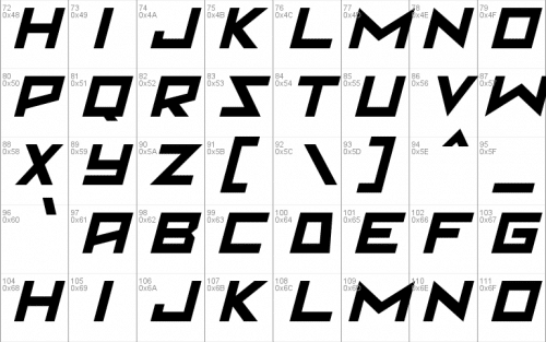Martian Sunrise Font 3