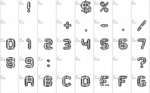 Metal Curvy Font 2