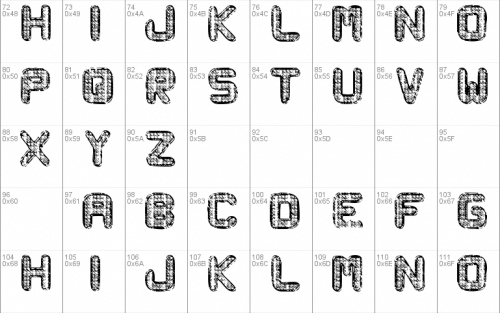 Metal Curvy Font 3