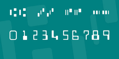 Micr Eencoding Font