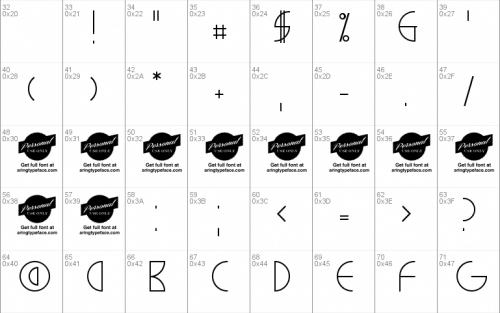 Milkyway Hotel Font 2