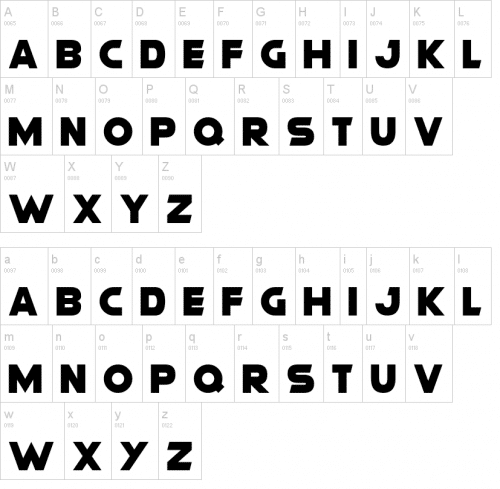 Modern Machine Font 2