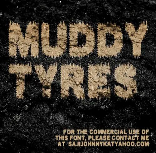 Muddy Tyres Font