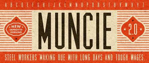 Muncie-Font
