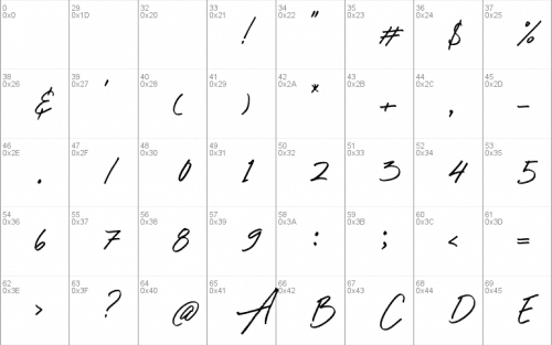 Mustank Handwritten Font 2