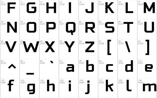 Neo Fobia Font 3