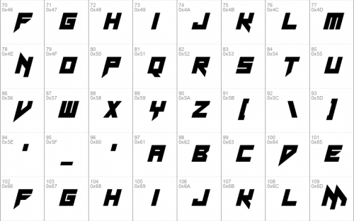 Neon Vampire Font 2