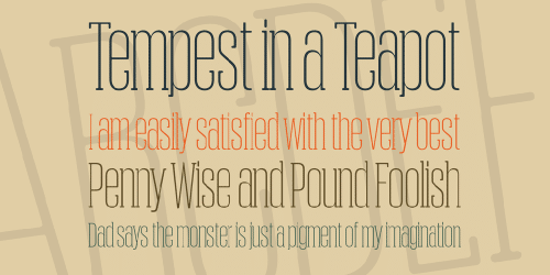Obcecada Serif Font 2