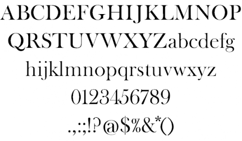 Open Baskerville Font 3