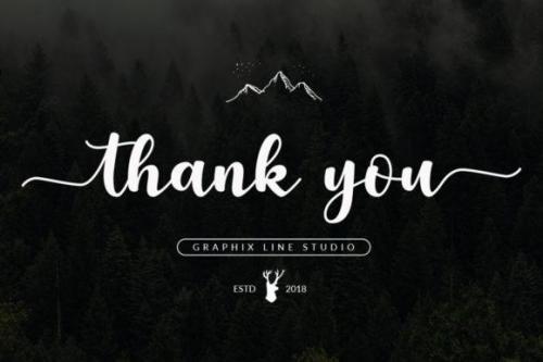 Outside Handlettering Font 9