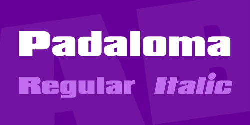 Padaloma Font