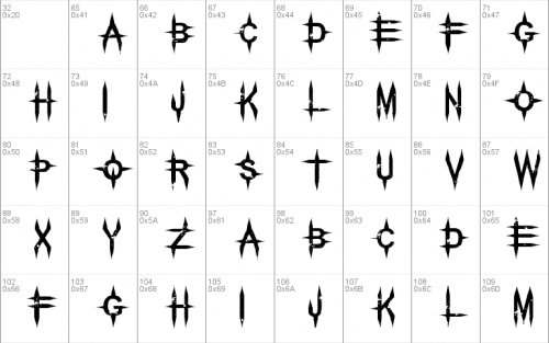 Pale Horse Font 2