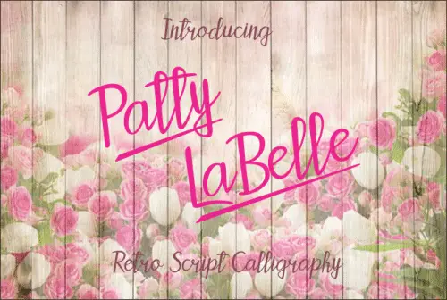 Patty LaBelle Font 1