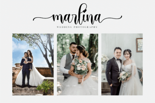 Perisha Modern Calligraphy Font 4