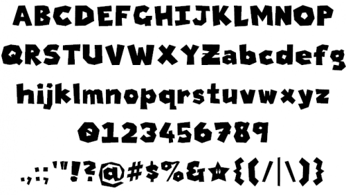 Polygon Party Font 2