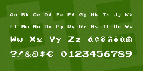 Press Start Font Family 4