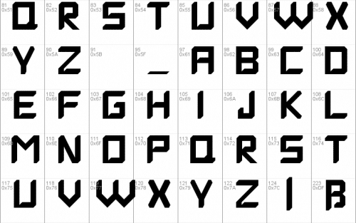 Quantrum Font 3