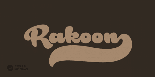 Rakoon Font