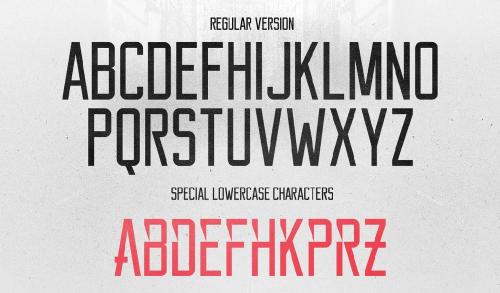 Reckoner Font 3