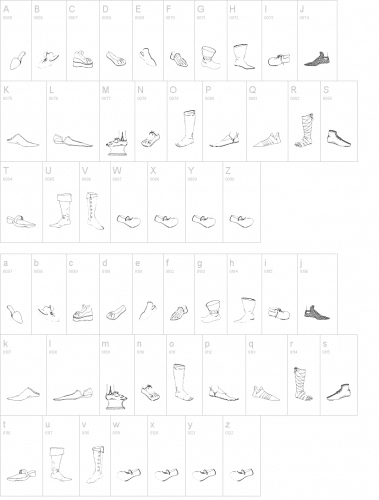 Renaissance Shoes Font 2