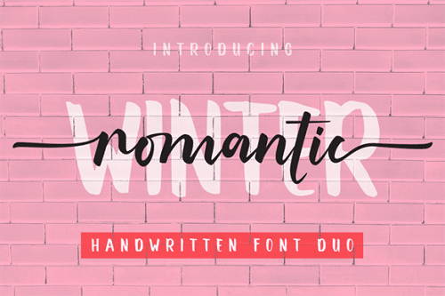 Romantic Font