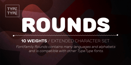 Rounds Black Font 4
