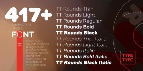 Rounds Black Font 6