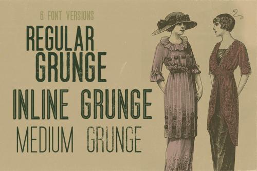 Ruas Vintage Style Font 2