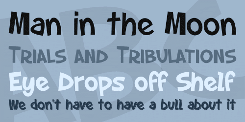 SF Slapstick Comic Font 1