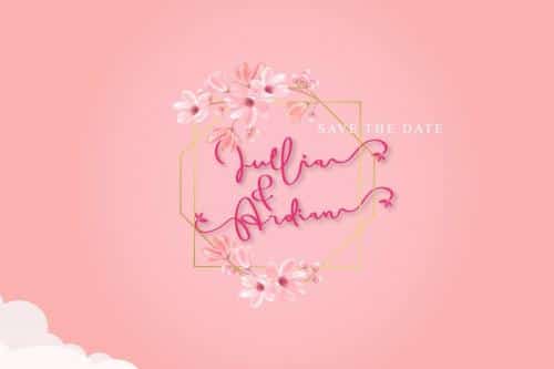 Sallia Handwritten Font 6