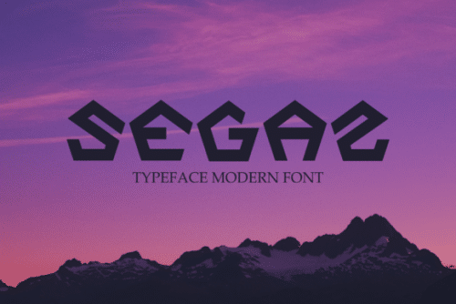 Segaz Font 1