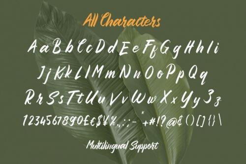 Sembilu Brush Script Font 2