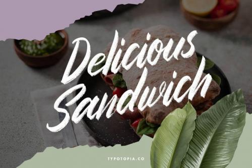 Sembilu Brush Script Font 6