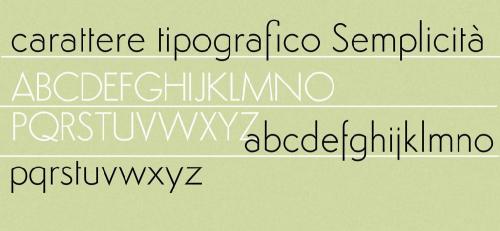 Semplicità Font 2