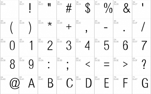 Sertig Font 1