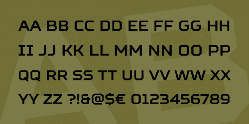 Squares Bold Font 4