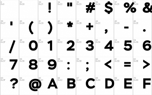 Stem-Bold Font 5