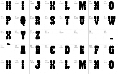 Tanomuze Cowboy Font 3