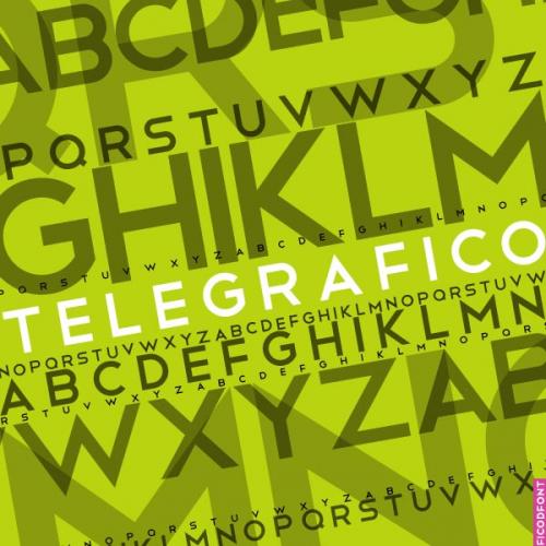 Telegrafico Font