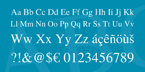 Tex Gyre Termes Font 3