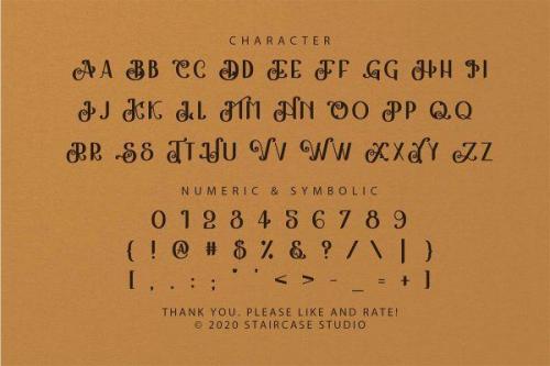 The Kingston 2 Font 8