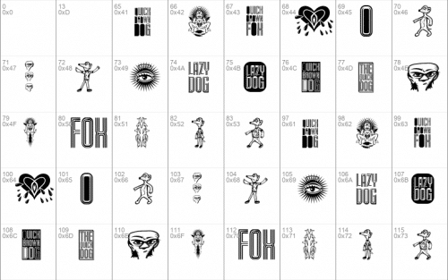 The Quick Dog Font 2