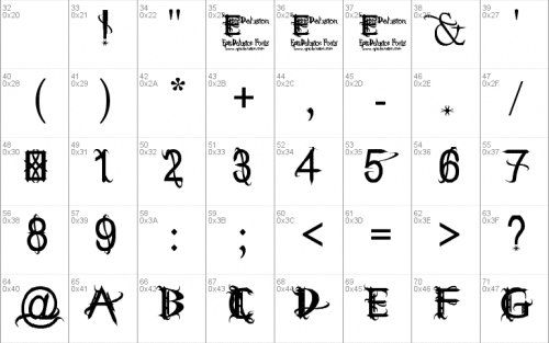 Think Me Wicked Font 2