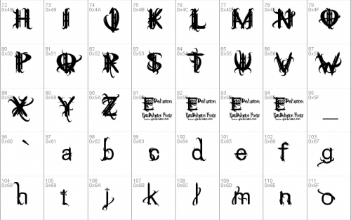 Think Me Wicked Font 3