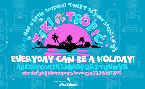 Tiki Tropic Font 3