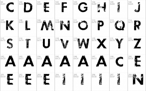 Tosca Zero Font 2