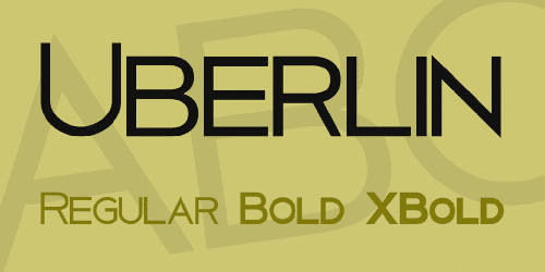 Uberlin Font